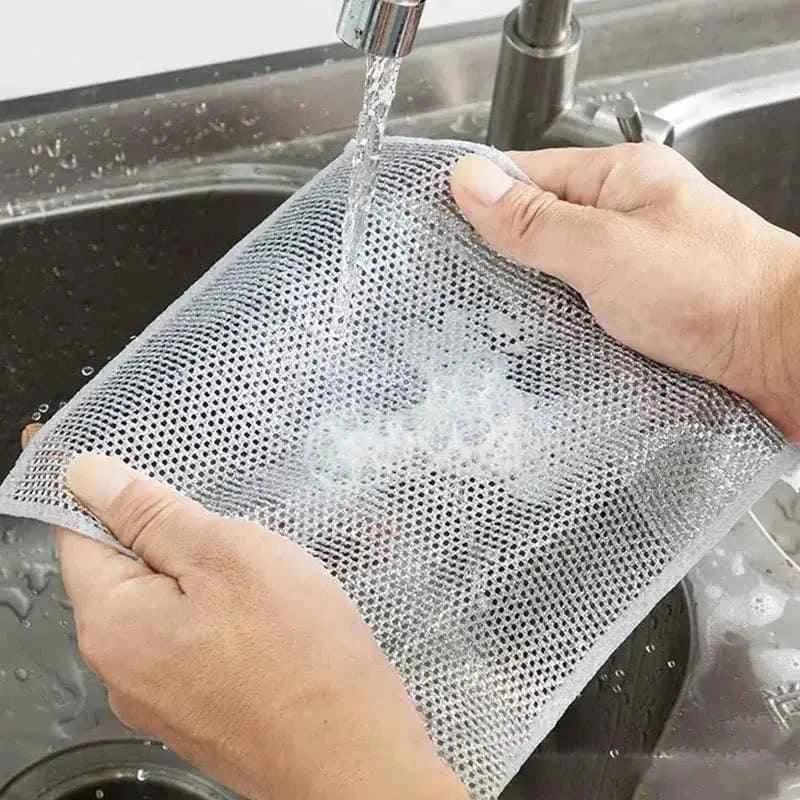 Non Scratch Steel Wire Wire Cleaning Cloth | Dishcloth