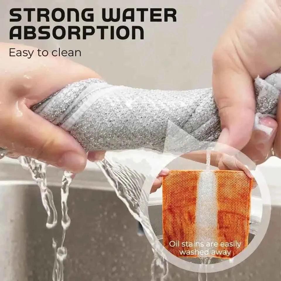 Non Scratch Steel Wire Wire Cleaning Cloth | Dishcloth