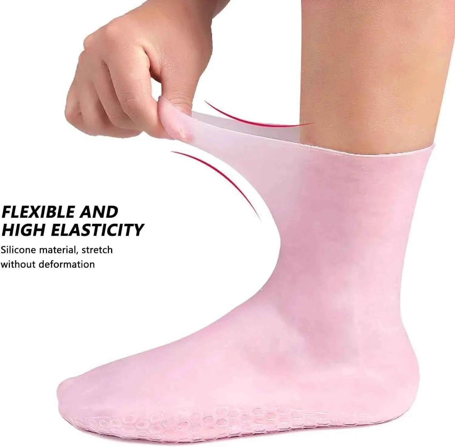 Moisturizing Silicone Foot Socks.