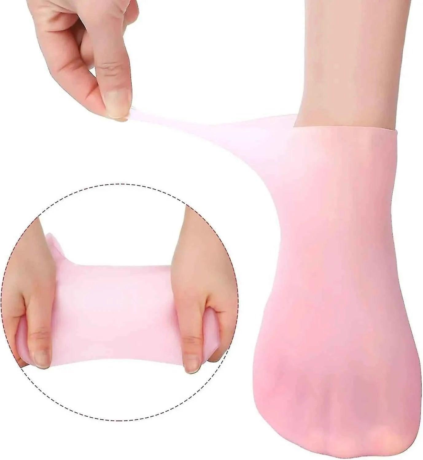 Moisturizing Silicone Foot Socks.