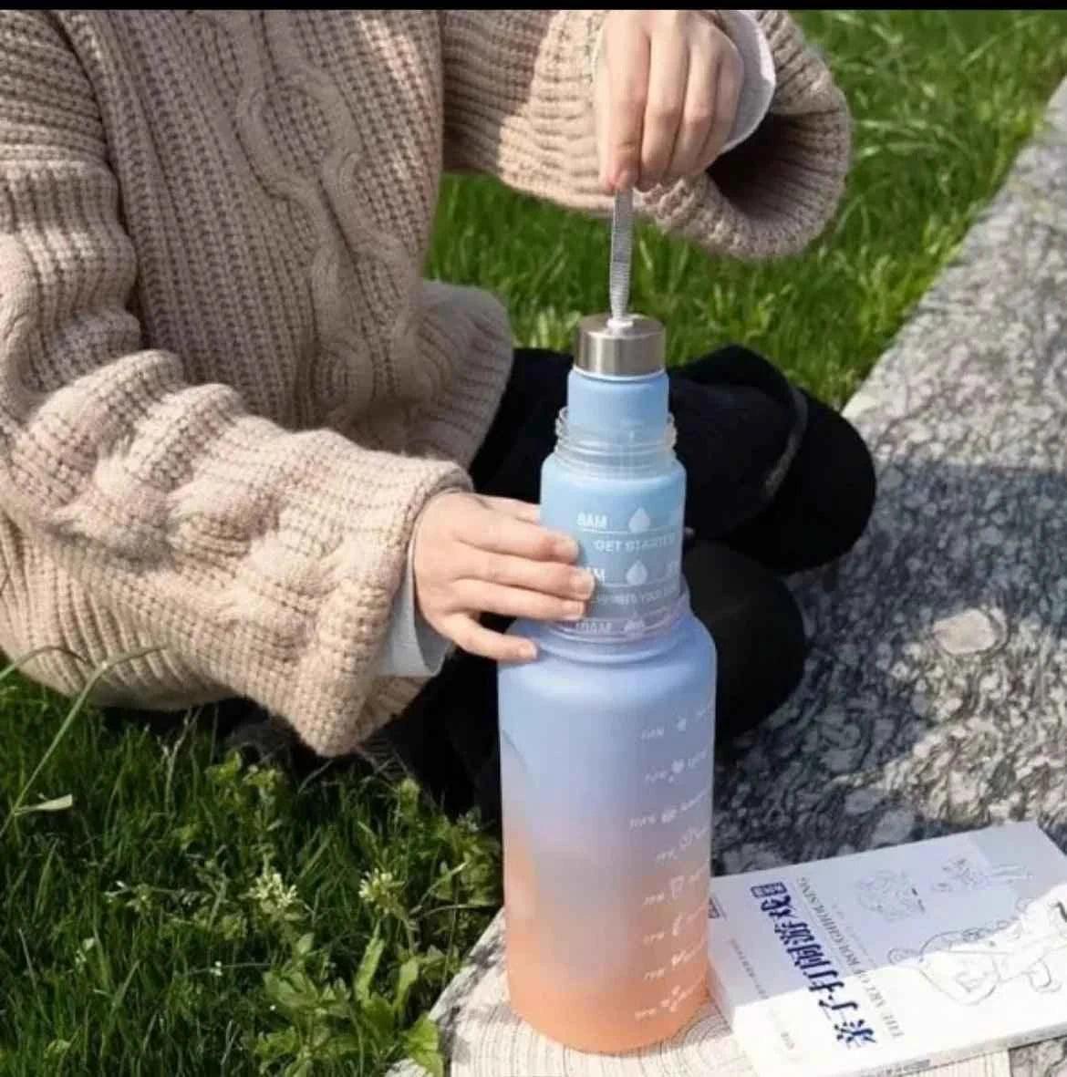 3 Pcs Gradient Plastic Cup Set.
