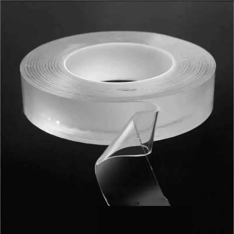 Nano Double Tape, Transparent Nano Tape, Powerful Wall Stickers For Bathroom Kitchen Gadgets Home, Washable Self adhesive Transparent Tape, Universal Hook Tape amazing
