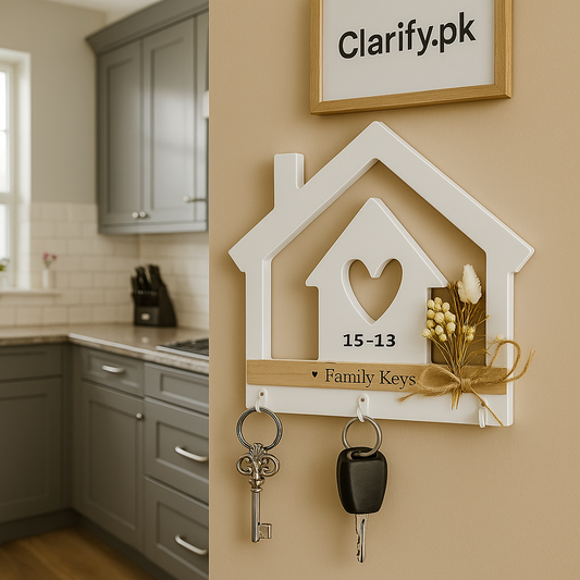 Wooden Key Holder – Stylish Home Wall Organizer