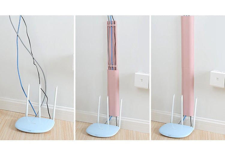 Cable holder only white clr