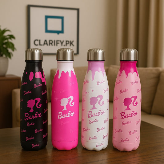 Premium Barbie Design Insulated Water Bottle (each)
