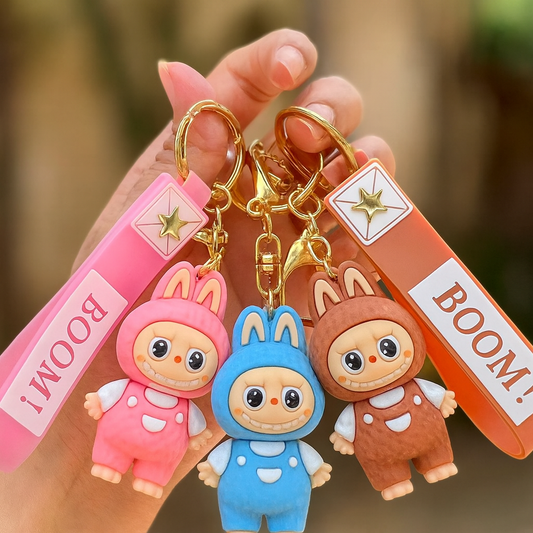 Stylish Labubu Keychain – Trendy Bag Charm Accessory (Random)