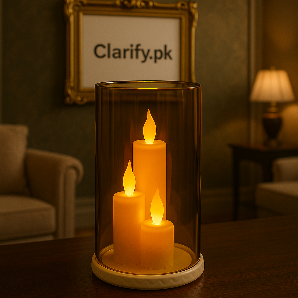 LED Candle – Flameless & Battery-Operated