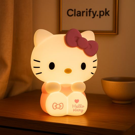 Hello Kitty Cute Night Lamp – Soft Ambient Light