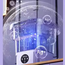 Clarify.pk folding washing machine with advanced Ag plus antibacterial technology and compact design