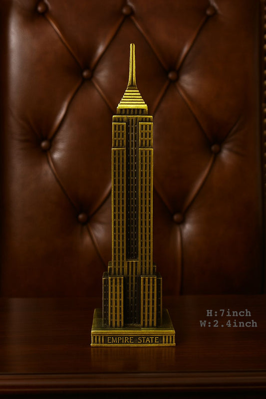Metal Empire State Tower Showpiece – Premium Home Décor