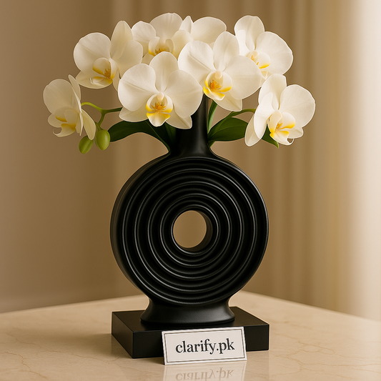 Spiral Flower Vase – Modern Decorative Centerpiece