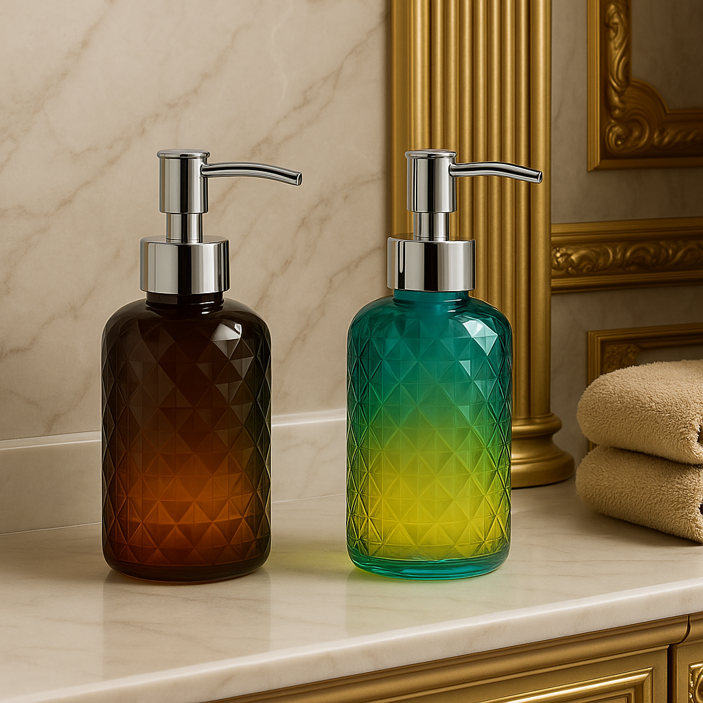 Acrylic Soap Dispenser – Liquid Soap Pump Bottle (Random)