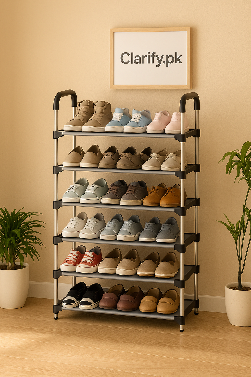 High-Quality Attachable Shoe Rack - Clarify.pk