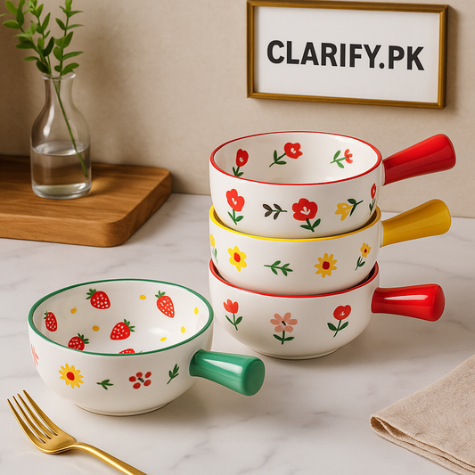 Premium Ceramic Bowl – Durable Dining Bowl with Box Packing