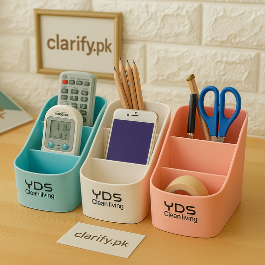 Multipurpose Desk Organizer – Perfect Home Office Holder