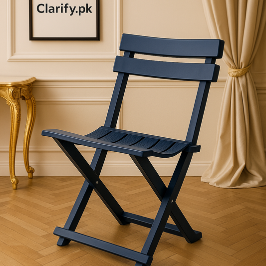 Foldable Plastic Chair – Strong & Portable Chair