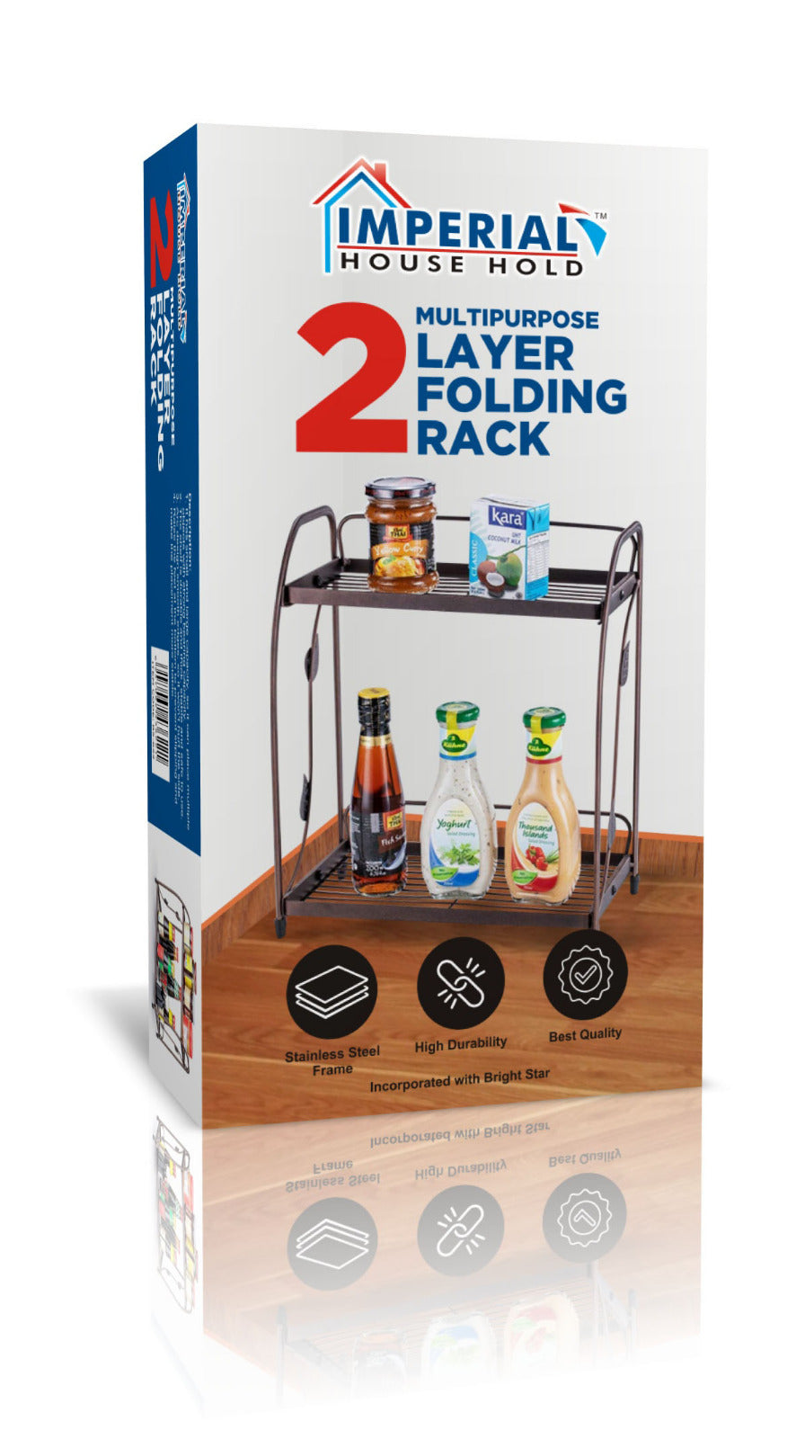 Kitchen Storage Rack – Multi-Layer Organizer for Home & Kitchen