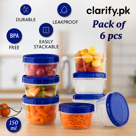 6 Pcs Small Storage Box Set – Multi-Purpose Organizer
