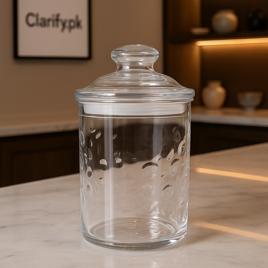 Luxury Glass Jar – Premium Kitchen Storage Container