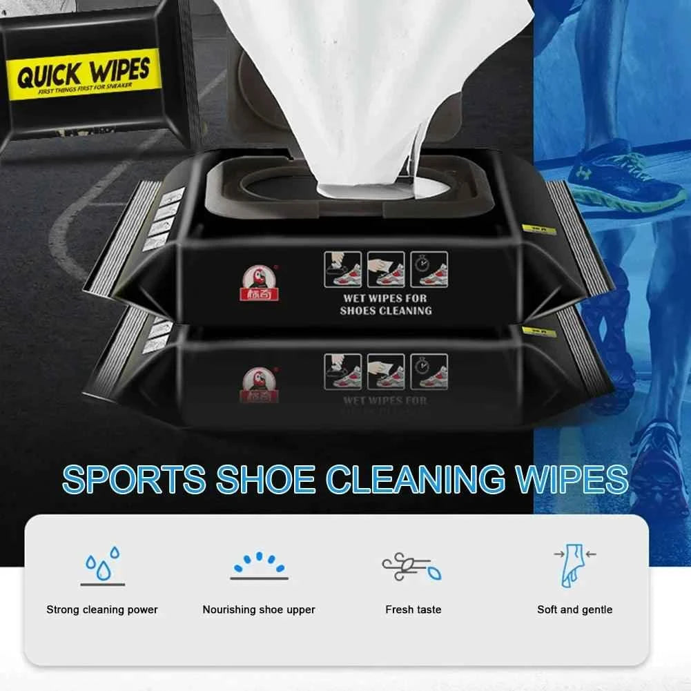 80Pcs Pack Shoes Cleaning Wipes. Buy 1 Get 1 Free