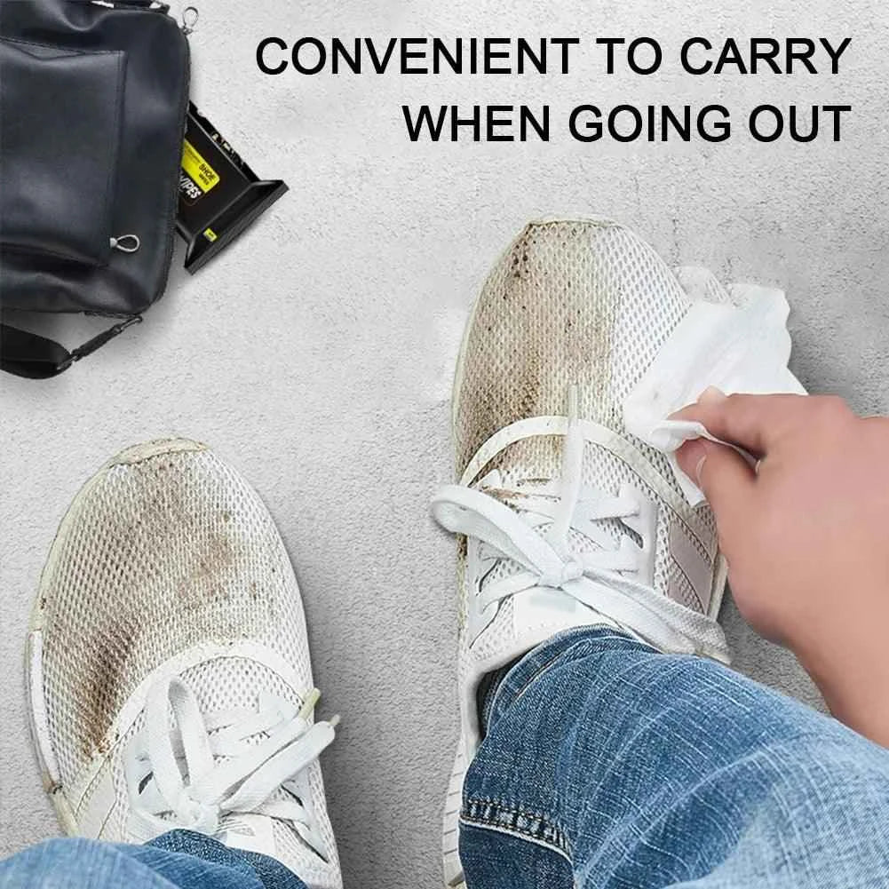 80Pcs Pack Shoes Cleaning Wipes. Buy 1 Get 1 Free