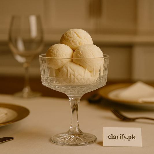 Elegant 6-Piece Crystal Glass Dessert Serving Set