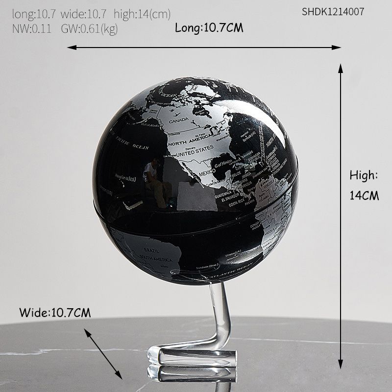 Movable World Globe – 360° Rotating Educational & Decorative Globe (Small)