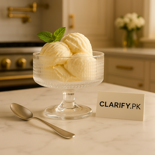 Elegant 6-Piece Textured Glass Dessert Bowl Set