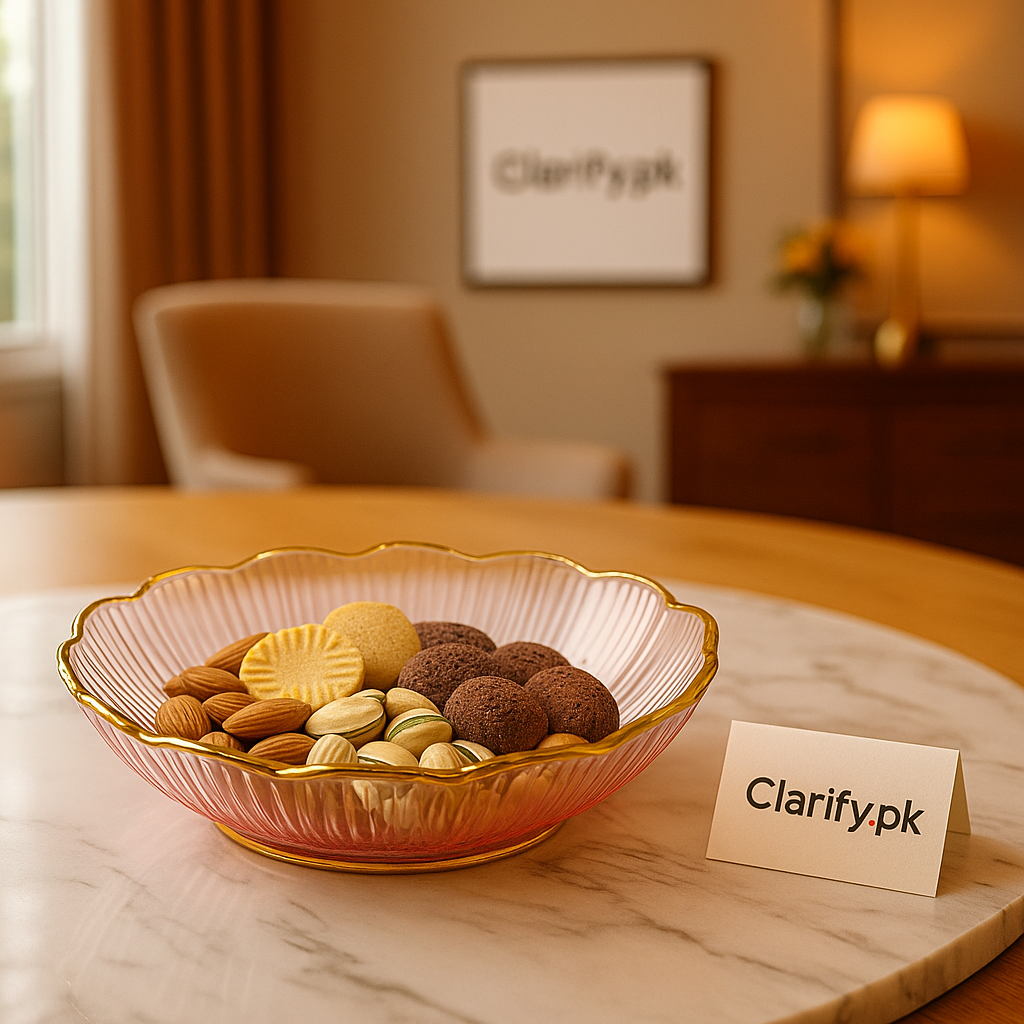 Luxury Acrylic 8 Inch Dish – Elegant Serving Plate