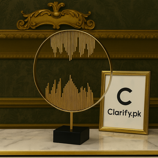 Metal Motive Decorative Showpiece – Elegant Home Accent