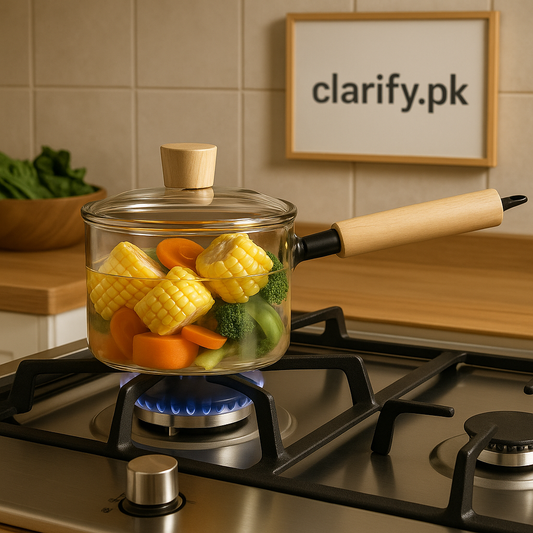 Non-Stick Marble Coated Sauce Pan with Lid