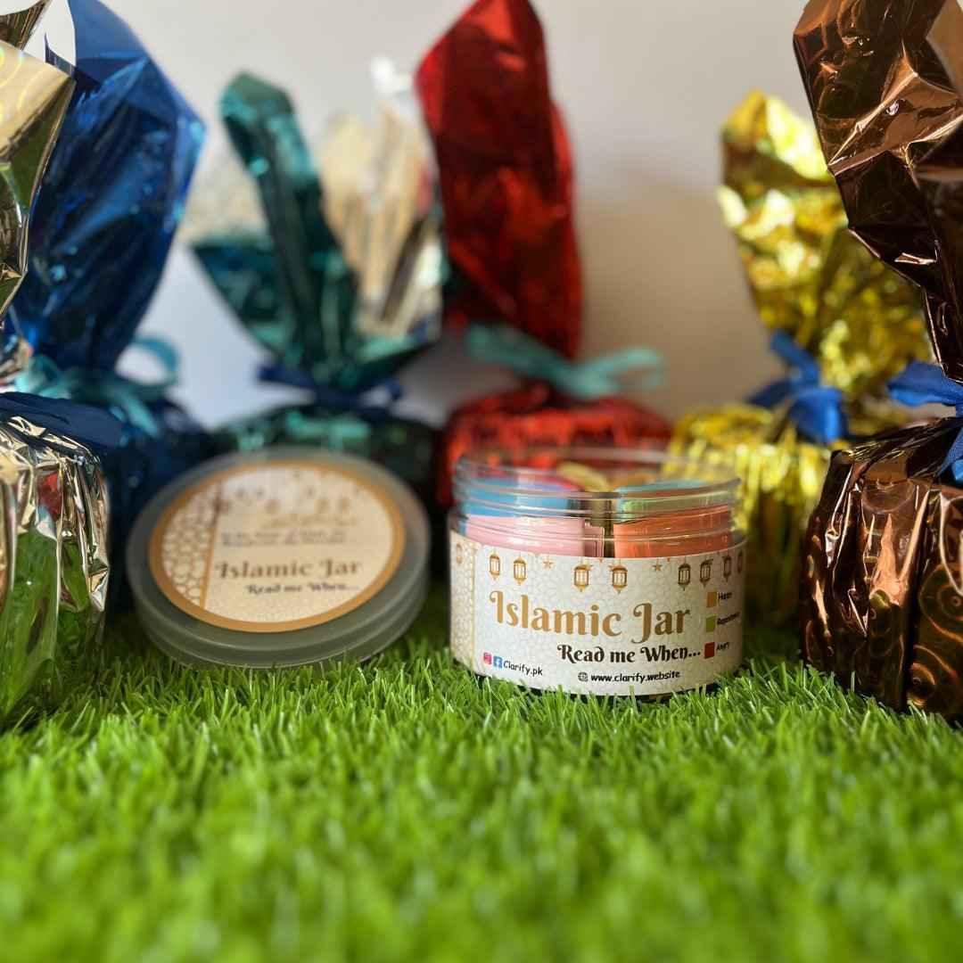 90+ Quranic Ayat Islamic Jar With Gift Wrap (Buy 1 Get 1 Free)