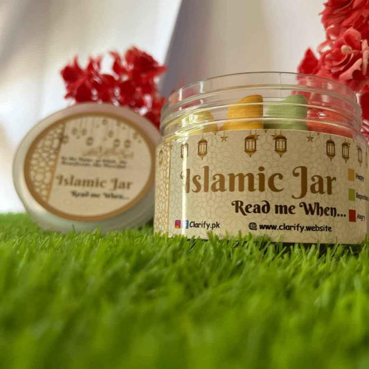 90+ Quranic Ayat Islamic Jar With Gift Wrap (Buy 1 Get 1 Free)