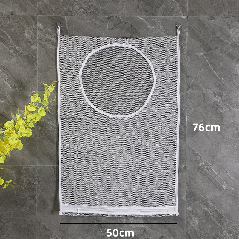 Clarify.pk foldable mesh clothes organizer wash bag measuring 50cm by 76cm for laundry storage