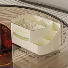 Clarify.pk plastic storage box with multiple compartments for organizing small items and accessories
