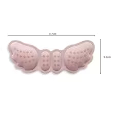 Pink soft heel pads for women shoes by Clarify.pk with cushioned support and butterfly shape