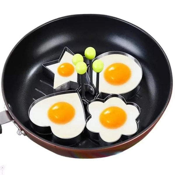 4pcs Stainless Steel Fried Egg Mould