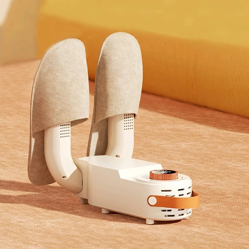 Clarify.pk Intelligent Timer Shoe Dryer with fabric shoe inserts and adjustable timer for fast drying