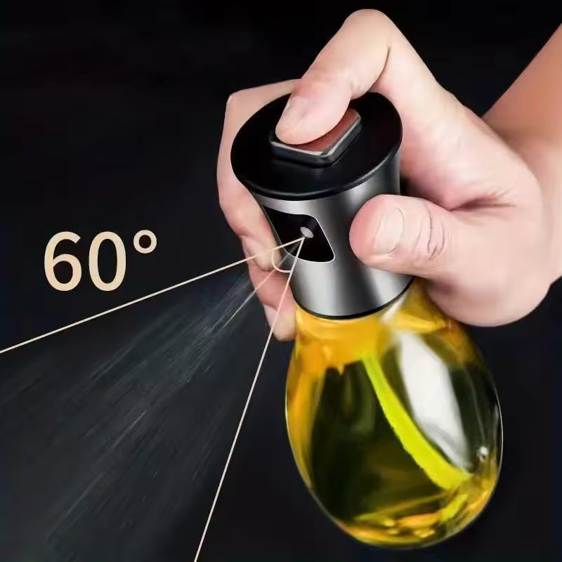 Clarify.pk kitchen oil sprayer for cooking with ergonomic spray design and 60 degree angled nozzle