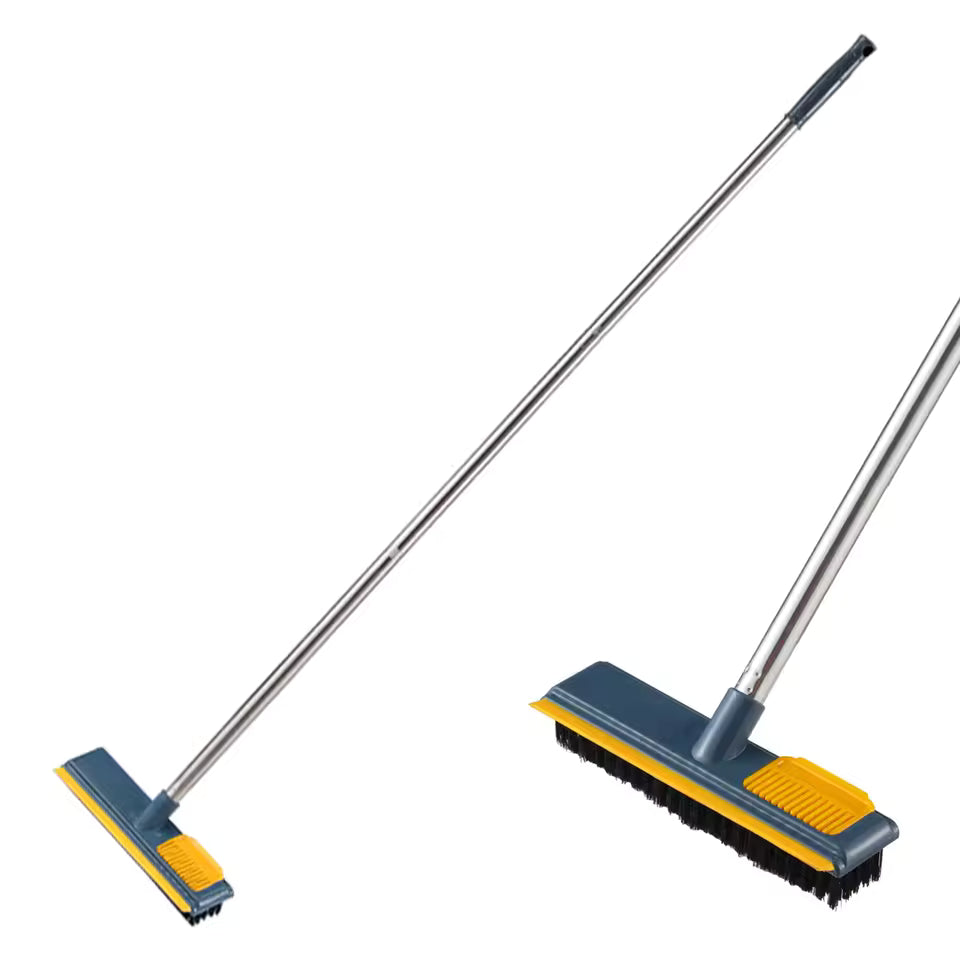 Clarify.pk long handle floor cleaning brush with durable bristles and ergonomic grip for efficient household cleaning