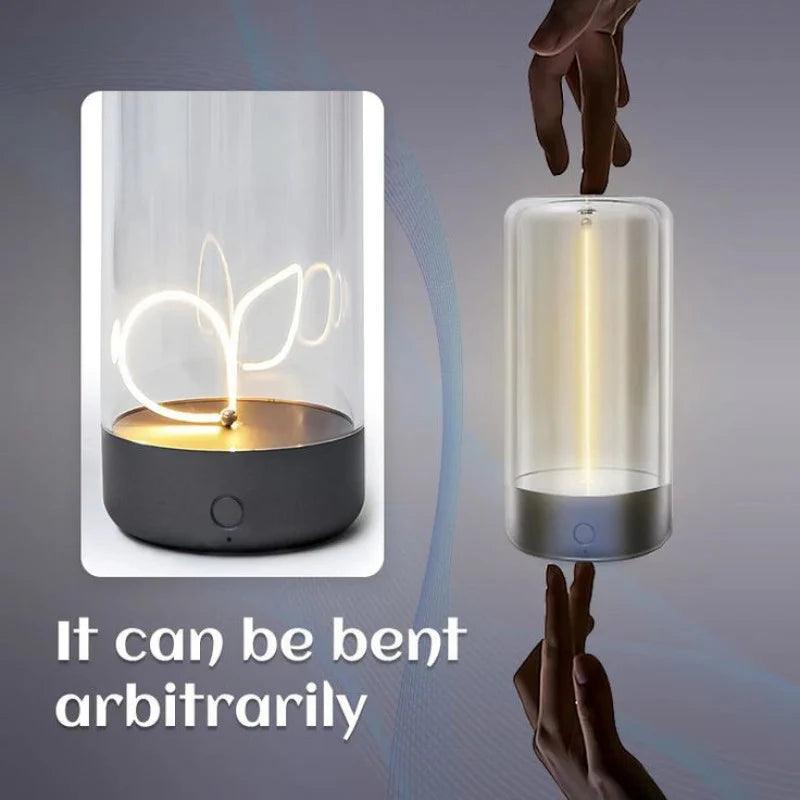 Clarify.pk Magnetic LED Desk Light with flexible light design and modern transparent cover