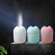 Clarify mini air humidifier 250ml available in white green and pink with mist output