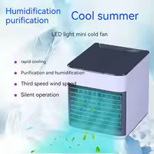 Mini portable air conditioner by Clarify.pk with humidification purification and silent operation