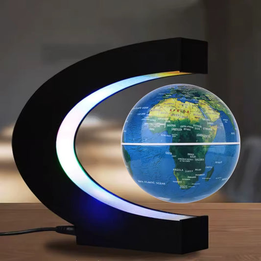 Clarify.pk magnetic levitation globe lamp with floating earth globe and dynamic LED lighting