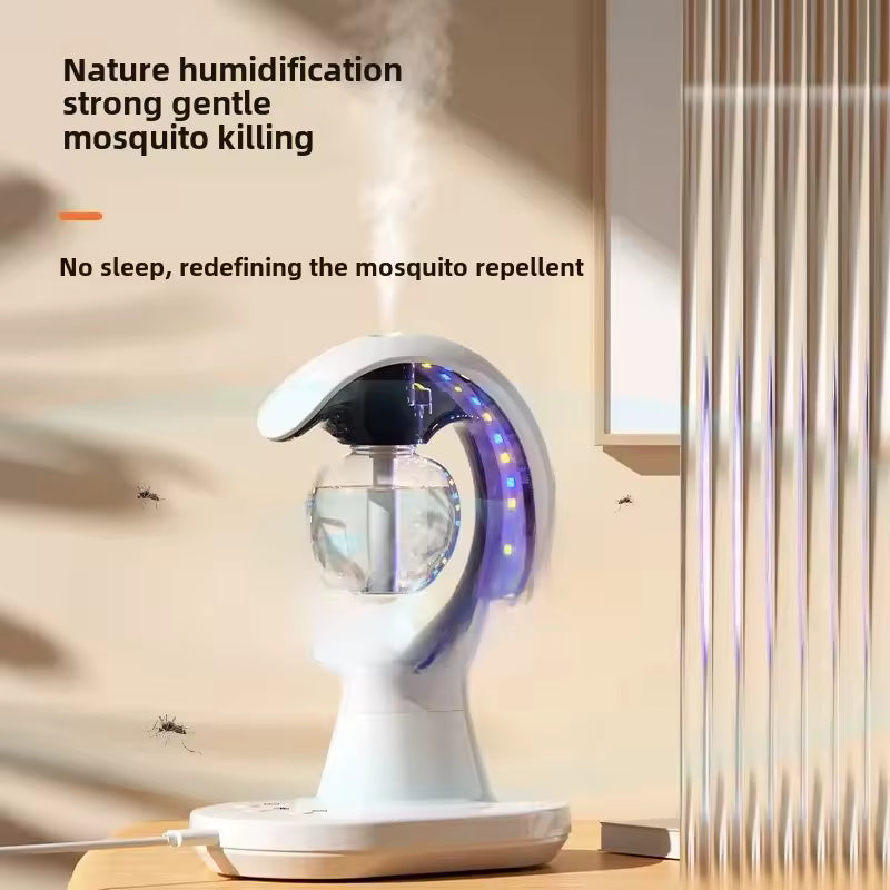 Clarify.pk moon shaped humidifier night lamp with mosquito killing and natural humidification features