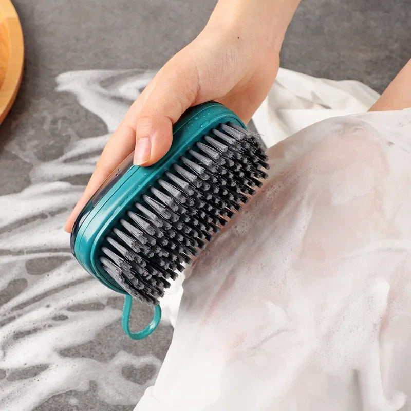 Clarify.pk multifunctional liquid brush with dense bristles for effective cleaning and scrubbing