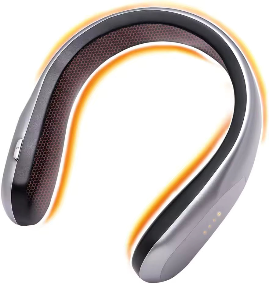 Clarify.pk neck ceramic portable heater designed for soothing warmth and relaxation around the neck