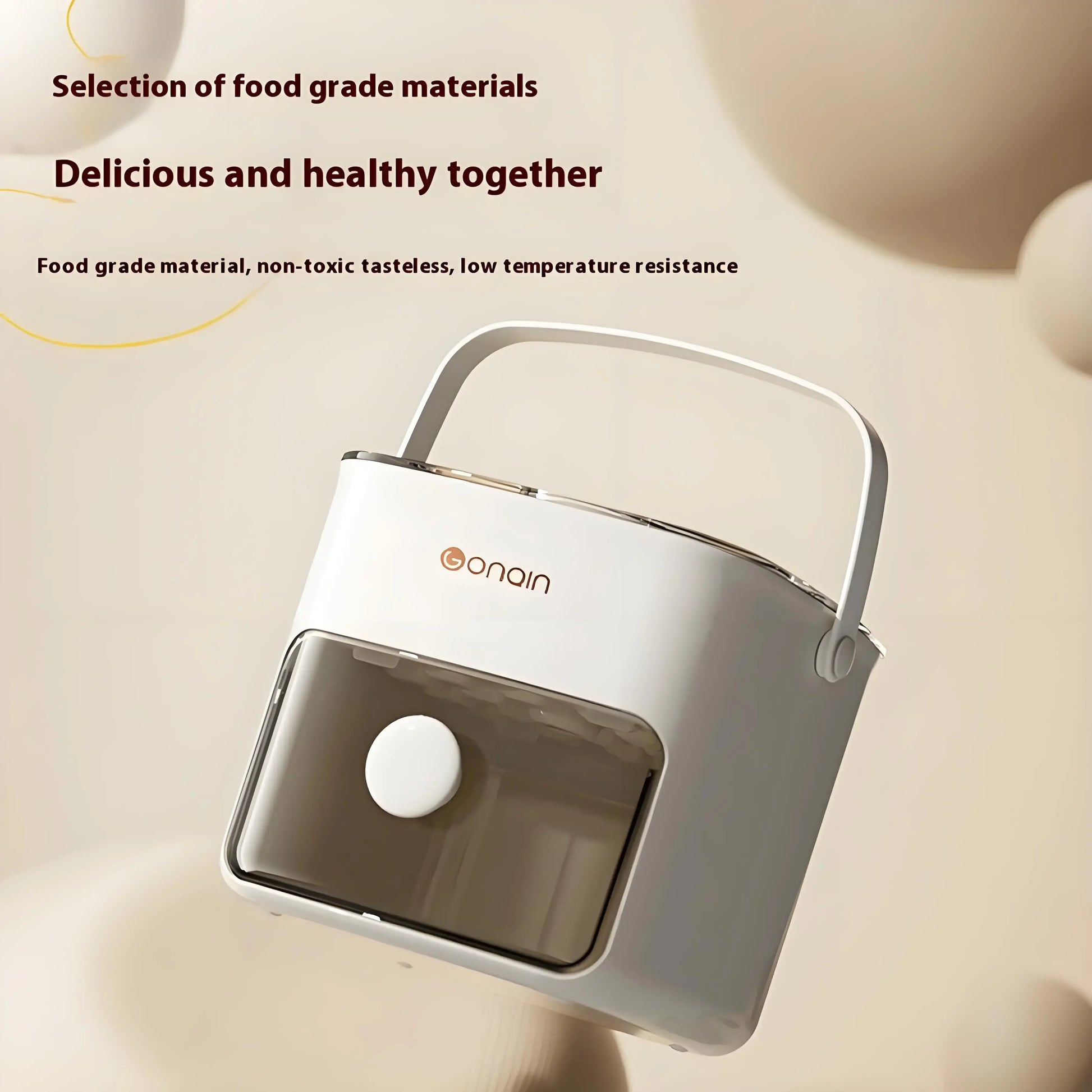 Clarify.pk 48 block ice cube machine with lid in white food grade material with handle