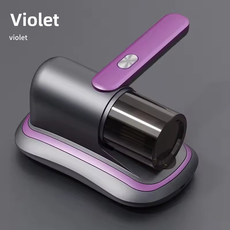 Violet portable dust cleaner for home with sleek design and easy-to-use button by Clarify.pk