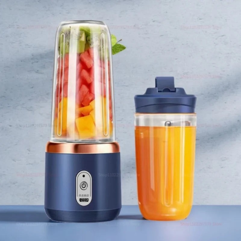 Clarify.pk portable USB juicer blender with fresh fruit and juice cup for easy blending